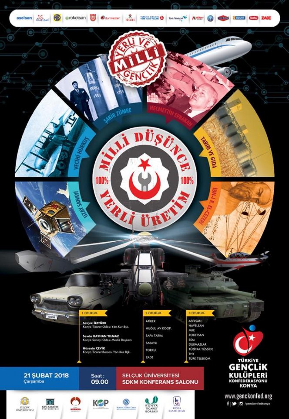 %100 Yerli Üretim %100 Milli Düşünce Sempozyumu