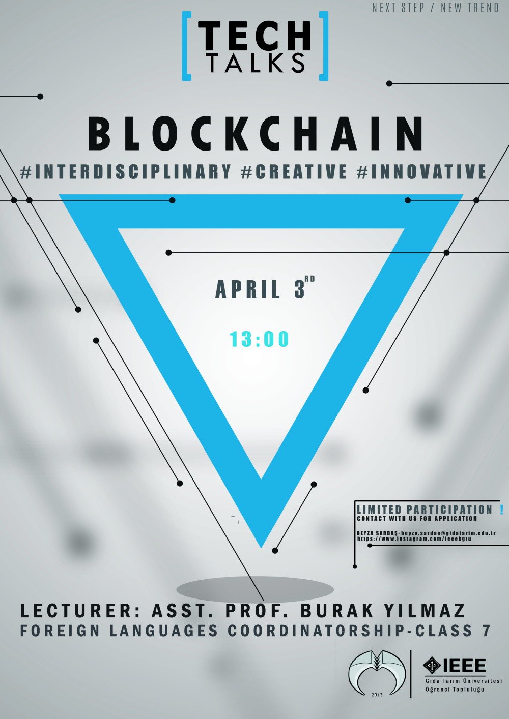 Tech Talks – Blockchain / 3 Nisan Salı 13:00