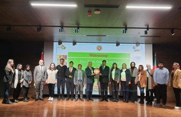 Konya Gıda ve Tarım Üniversitesi Tarım ve Doğa Bilimleri Fakültesi Öğrencileri Ankara Bangladeş Büyükelçiliğine Ziyarette Bulundu