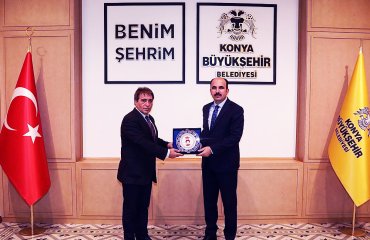 Rektörümüz Prof. Dr. Erol Turan’dan, Konya Büyükşehir Belediye Başkanı Uğur İbrahim Altay’a Ziyaret