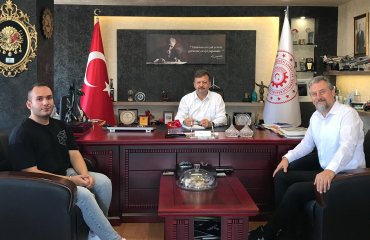 Mühendislik ve Mimarlık Fakültesi Dekanımız Prof. Dr. Ali KILIÇ'tan, Konya Valiliği İl Sanayi ve Teknoloji Müdürlüğüne Ziyaret
