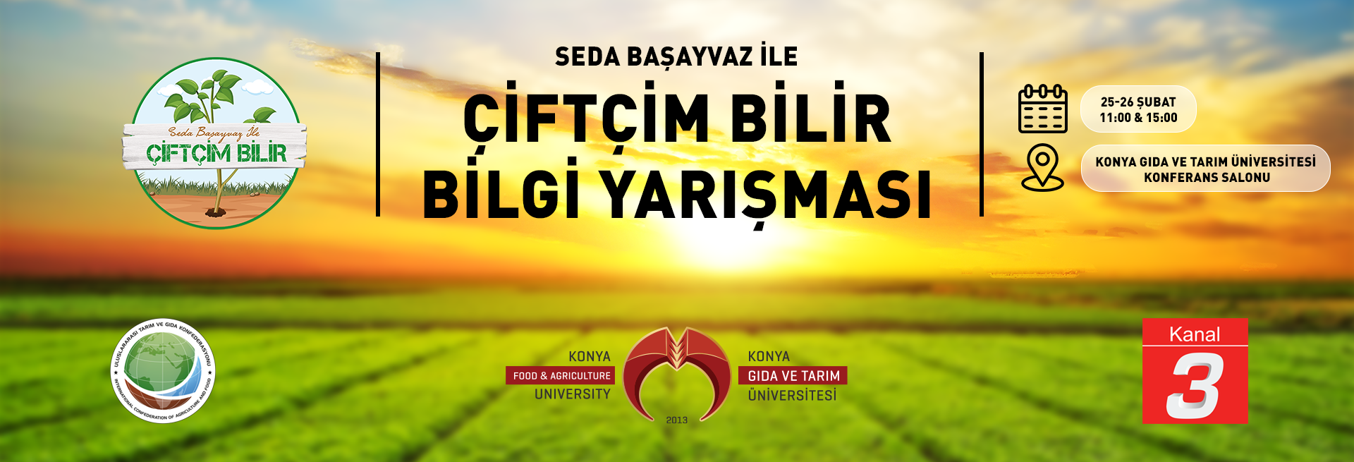 Seda BAŞAYVAZ ile Çiftçim Bilir Yarışması